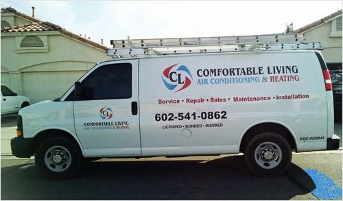 Air Conditioning & Heating Service Areas